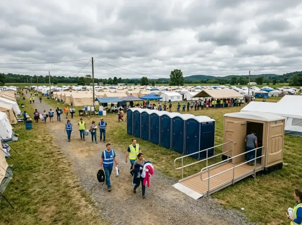 disaster-relief-camp-restrooms-010 — frequently asked questions, Dumpster & Portable Bathrooms Rental in Gillette, WY